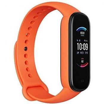 Amazfit Banda 5 Rastreador de Ejercicios Duración de la batería de 15 días Oxigeno en Sangre Ritmo cardiaco Monitoreo del sueño Seguimiento de la Salud de la Mujer