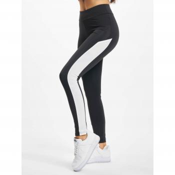 Urban Classics Women's Color Block Leggings Black/White XS