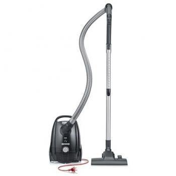 Aspiradora con bolsa Severin S'Power BC 9588 - 750 W, Negro, Volumen de 2 Litros