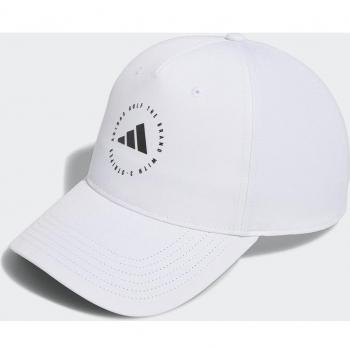 Adidas Men's One Size Fits All White Golf Performance Cap