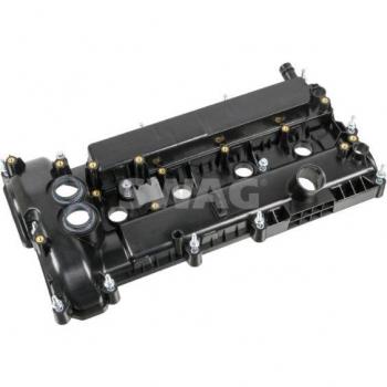 Tapa de balancines SWAG Cylinder Head Cover 33 10 4631, compatible con vehículos específicos, fabricada en material duradero, diseño optimizado para un ajuste perfecto, incluye juntas y sellos necesarios para la instalación