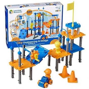 Learning Resources City Engineering and Design Building Set