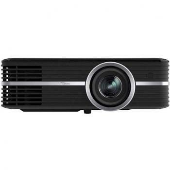 Optoma UHD370X Proyector 4K Ultra HD, 3500 Lúmenes, DLP, Full 3D, Negro Plata