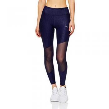 Puma Always On Graphic 7/8 Tight Pants, Mujer, Peacoat/Emboss, L