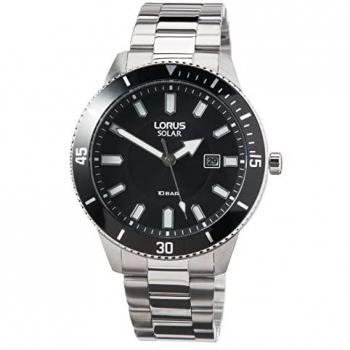 Reloj Solar Lorus para Hombre RX311AX9 - Acero Inoxidable - Resistente al Agua