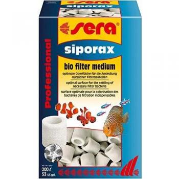 Sera siporax 15 mm Excelente Filtro de Acuario Medios 1 litro 290g