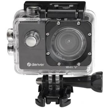 Cámara de Acción Full HD Denver ACW-5054 - 12MP, WiFi, App, Impermeable hasta 30M, Accesorios incluidos