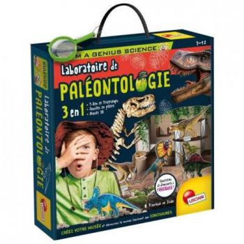 Juego de Ciencia Lisciani Giochi Laboratorio de Paleontología 3 en 1