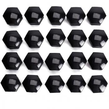 CLE DE TOUS - Juego de 20pcs 17mm TaponesTuercas de Llanta Rueda de Automóviles para Audi Vauxhall Mercedes Renault
