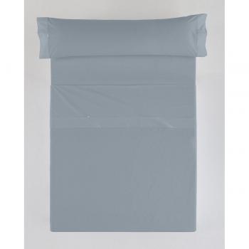 Juego de Sábanas Alexandra House Living Acero Gris Cama de 135/140 3 Piezas