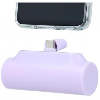 PowerBank Mini 5.000 mAh Tipo C y Lightning [Batería Externa] [Cargador Portátil] Pequeña y Ligera [Compatibilidad con Android y iPhone]