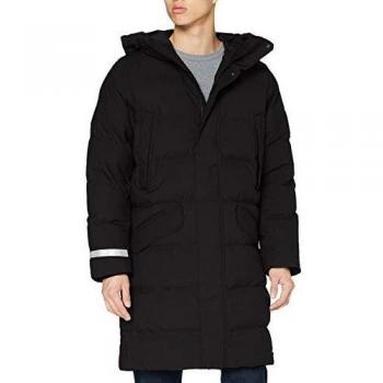 Helly Hansen Men's Alaska Black Winter Parka XL - Casual Polyester Coat