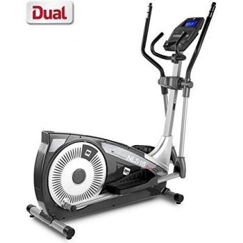 BH Fitness - Bicicleta elíptica NLS18 Dual Plus