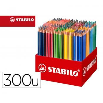Lápices de colores Stabilo Trio Az School Pack 300 unidades surtidas 20 colores