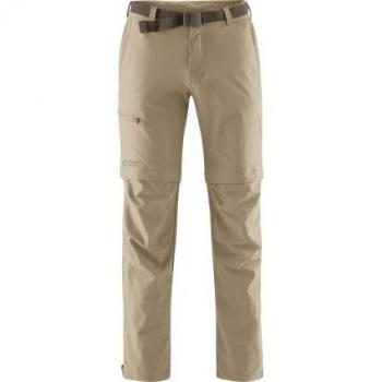 Maier Sports Men's Tajo Convertible Hiking Pants - Cilantro, Regular Fit, Zip-Off, 4 Pockets