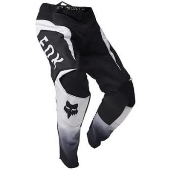 FOX Pantalones de Cross 180 Lean Tallas Extd Negro-Blanco