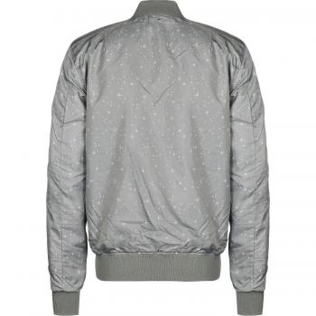 Alpha Industries MA-1 TT NASA Reversible Bomber Jacket - Silver