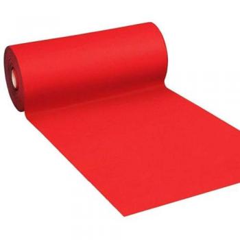 Guía de Alfombra de Moqueta Roja para Interior y Exterior 1 x 30 m