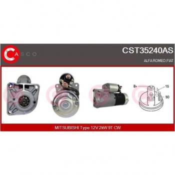Motor eléctrico ventilador radiador CASCO CEF38502GS