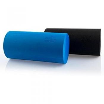 softX Faszien Trainingsgerät Set - Cilindro de gomaespuma para fitness, color azul