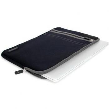 Cool Bananas RainSuit Stripes - Funda manga de neopreno para Apple MacBook Pro Retina 15, negro