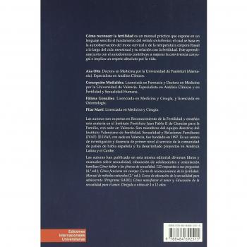 (5ª ed.) como reconocer la fertilidad - el metodo sintotermico - Otte de Soler, Ana;Medialdea, Concepción;González, Fátima;Martí, Pilar