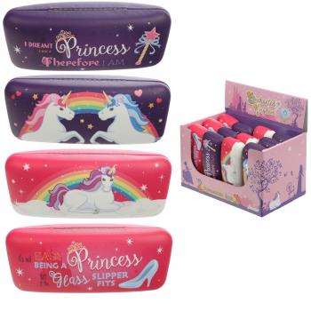 PUCKATOR Funda para Gafas de Sol – Unicornio Encantado de Princesa y Arco Iris