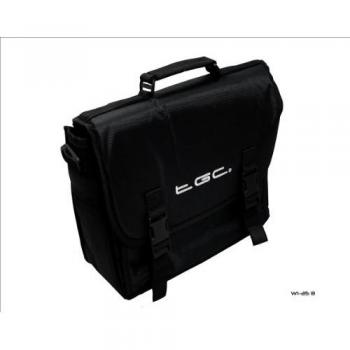 Nuevo Negro contable neto acolchado para ordenador portátil Netbook PC tipo bandolera con funda de trasporte UK
