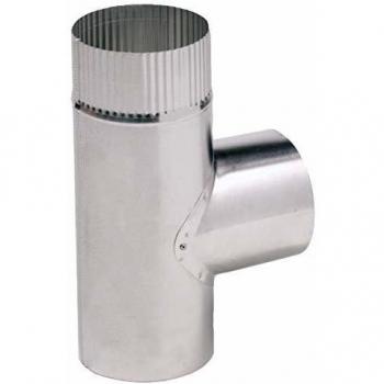Té angular de aluminio 90° diámetro 125 mm TEN