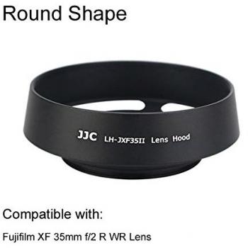 eFonto/JJC Metal parasol para Fujifilm XF 35mm f/2 R WR lente de repuesto Fuji lh-xf35-2
