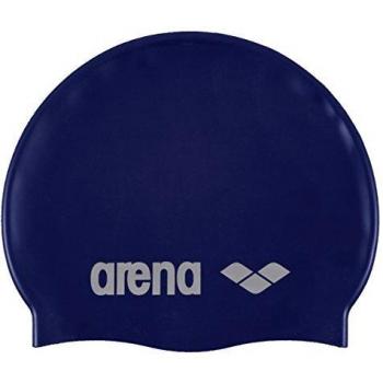 Arena Classic Silicone Swim Cap - Dark Blue
