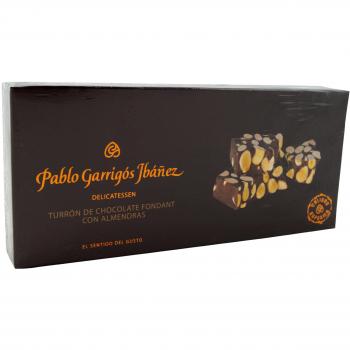 Pablo Garrigós Ibáñez Barra de Turrón de Chocolate Fondant con Almendras - 300 gr