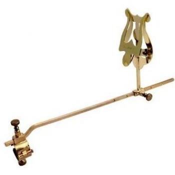 Atril super trombón, ajustable, soporte Ø19,5 mm