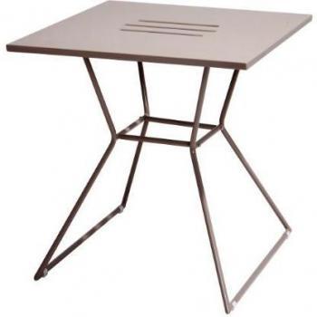 Art et Jardin 35-902374 - Mesa de comedor para exterior, color gris pardo