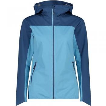 CMP Women's Functional Jacket with Fixed Hood - Blue - Size 46