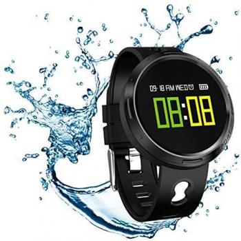 Reloj De Actividad Y Aqua Negro Muvit Io