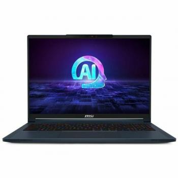 Laptop MSI Stealth 16 AI Studio A1VHG-071XES, Intel Core Ultra 9 185H, 32GB RAM, 1TB SSD, NVIDIA GeForce RTX 4080, pantalla de 16