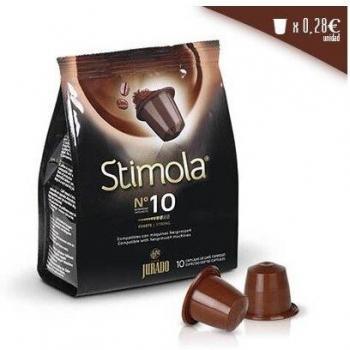 Cápsulas De Café Expreso Stimola Jurado 55G
