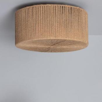 Lámpara de Techo de Cuerda Natural Modigliani para Decoración de Salón, Habitación y Dormitorio