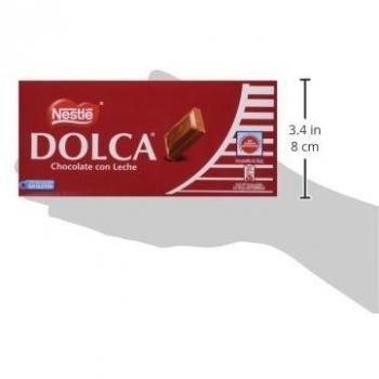 Nestlé - Dolca - Tableta de Chocolate con Leche - 100 g
