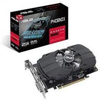 Tarjeta Gráfica ASUS Phoenix Radeon RX 550, 2GB GDDR5, PCI Express 3.0, con Conexiones DP/HDMI/DVI