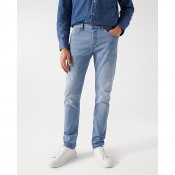 Salsa Jeans - Vaquero de hombre regular en lavado claro S-REPEL