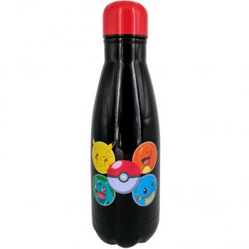 Botella de acero inoxidable Pokemon 500ml con diseño oficial - Kids Licensing