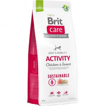 Brit Care Dog Sustainable Activity Chicken & Insects Dry Dog Food - 12 kg