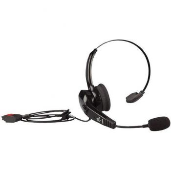 Zebra HS2100 Auriculares Alámbrico Diadema Oficina/Centro de llamadas Negro
