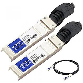 Dell Networking 10GbE Copper Twinax Direct Attach Cable, SFP+ to SFP+, 7 Meter - 470-AAVI