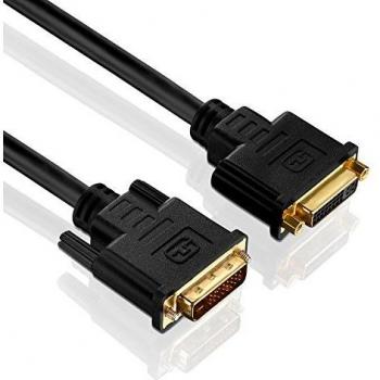 Extensión DVI 18+1 macho a hembra, enlace único, 5 metros - Purelink PureInstall