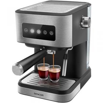 Cafetera Espresso Sencor SES 4020SS 1,5 L 20 Bares con Panel de Control OneTouch y Vaporizador