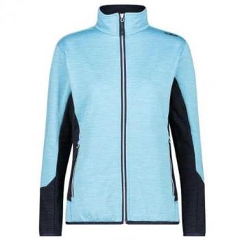 CMP Women's Fleece Jacket - Light Blue - Size 38
