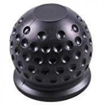 Remolque Invierno Hoff goma protectora a hembra de todas las bolas 50  mm de diámetro negro, Negro